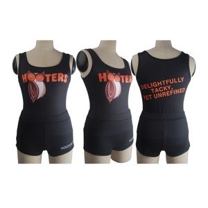 All black hooters outfit